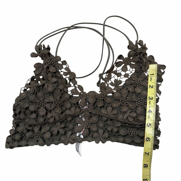 Intimately Free People Miss Dazie Crochet Lace Bralette Women’s XS Festival Boho - Picture 6 of 7